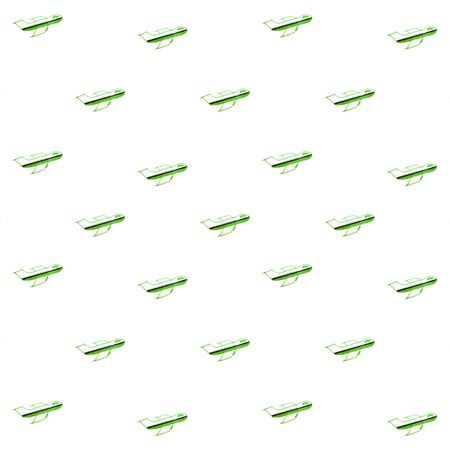 Sketchy cartoon style pencil drawing airplane motif seamless pattern designの写真素材