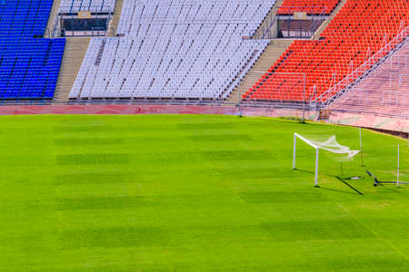 MENDOZA, ARGENTINA, APRIL - 2019 - Field view of malvinas argentinas world cup stadium, mendoza province, argentinaのeditorial素材