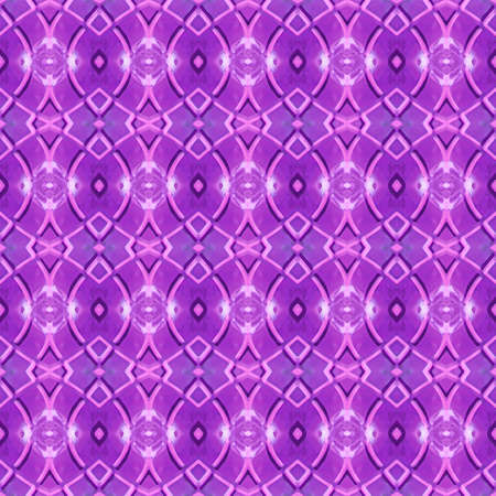 Futuristic or modern style abstract geometric seamless pattern mosaic in vivid cold tones