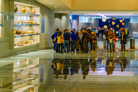 ATHENS, GREECE, DECEMBER - 2019 - Acropolis museum located at athens city, greece