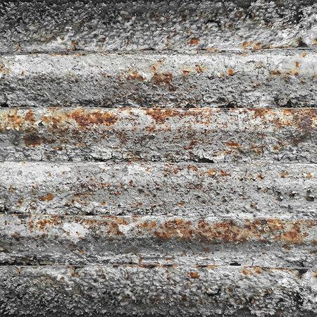 Orange and gray colors shhet rusty pattened texture