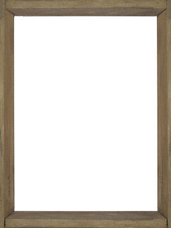 Blank background with dull brown colors wooden box frame borders