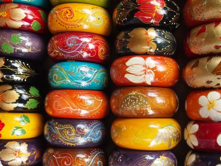 colorful of bracelet の写真素材