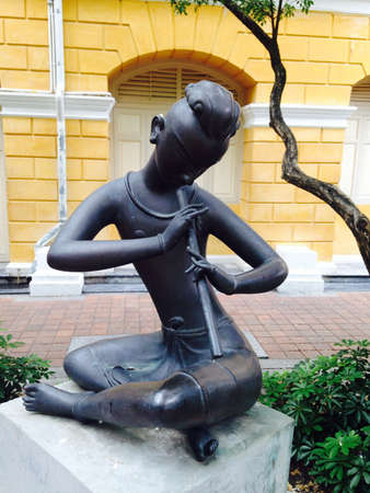Statue in park