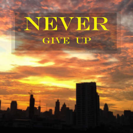 Inspirational quote  motivational backgroundの写真素材