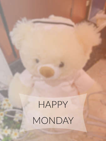 Inspirational quote on blurred backgroundの写真素材