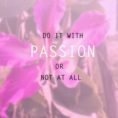 Inspirational quote  Motivational backgroundの写真素材