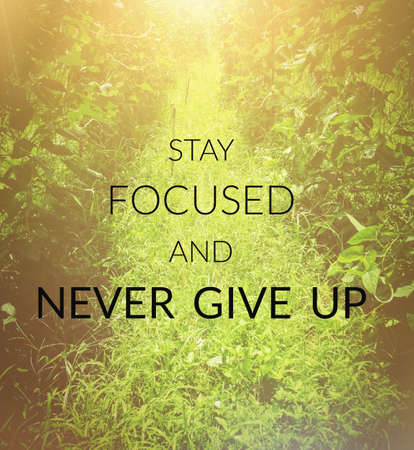 Inspirational quote  motivational backgroundの写真素材