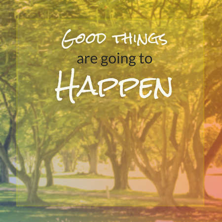 Inspirational quote  motivational backgroundの写真素材
