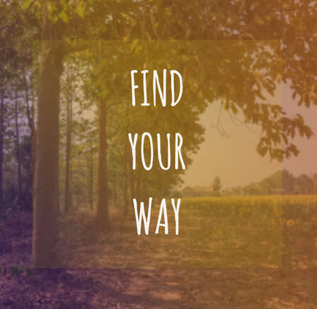 Inspirational quote  motivational backgroundの写真素材