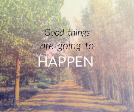 Inspirational quote  motivational backgroundの写真素材