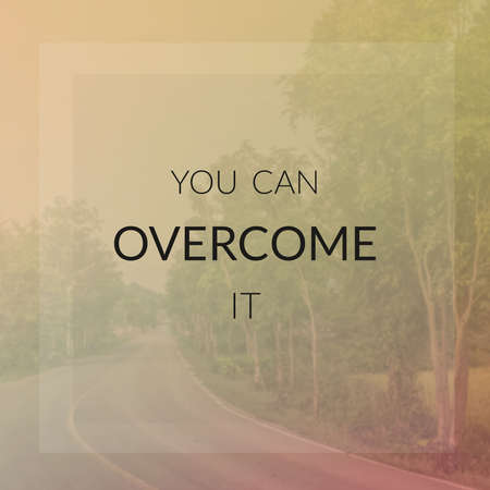 Inspirational quote  motivational backgroundの写真素材