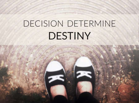 Inspirational quote & motivational backgroundの写真素材