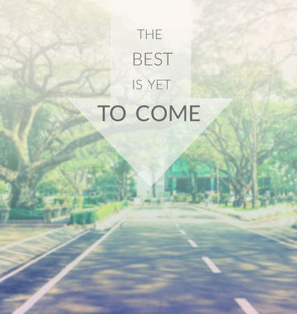 Inspiration quote & motivational backgroundの写真素材