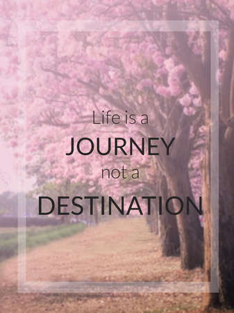 Inspiration quote & motivational backgroundの写真素材