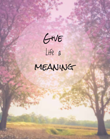 Inspiration quote & motivational backgroundの写真素材
