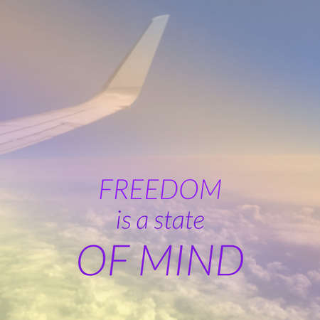 Inspiration quote & motivational backgroundの写真素材