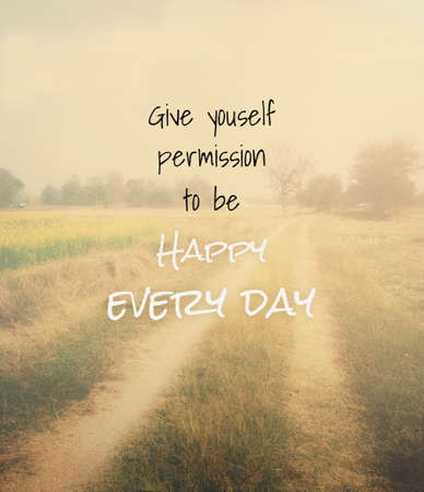 Inspiration quote & motivational backgroundの写真素材