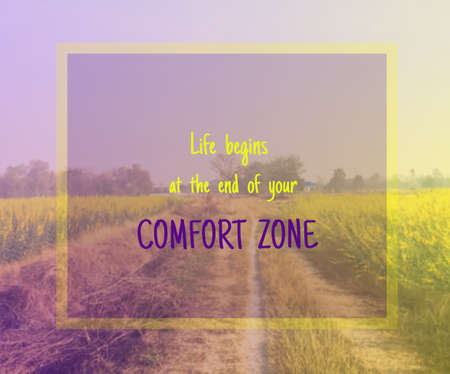Inspiration quote & motivational backgroundの写真素材