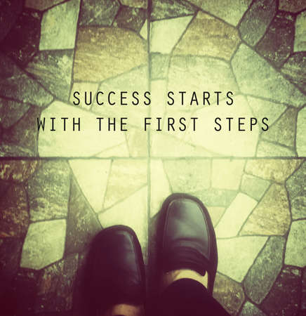 Inspirational quote & motivational background