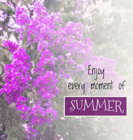 Inspirational quote & motivational backgroundの写真素材