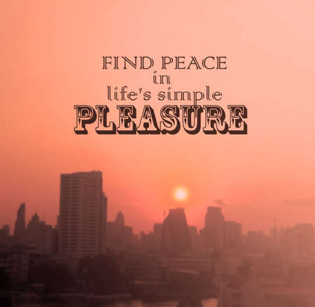 Inspirational quote & motivational background
