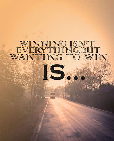 Inspirational quote & motivational backgroundの写真素材