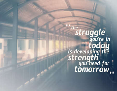 Inspirational quote & motivational background