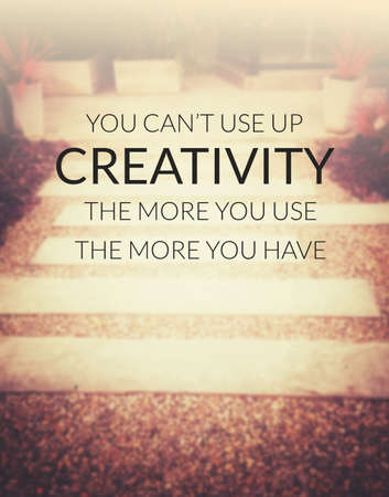 Inspirational quote & motivational background
