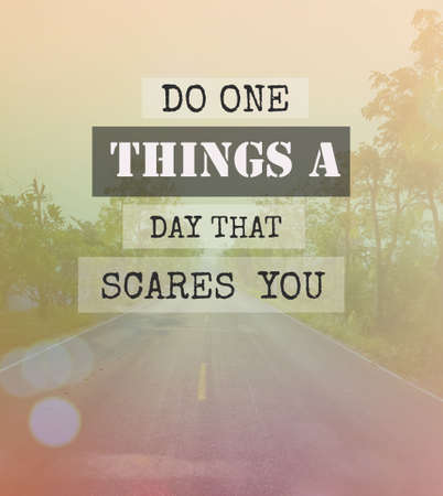 Inspirational quote & motivational background