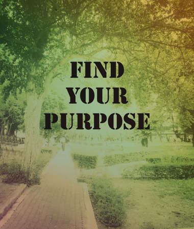 Inspirational quote & motivational backgroundの写真素材