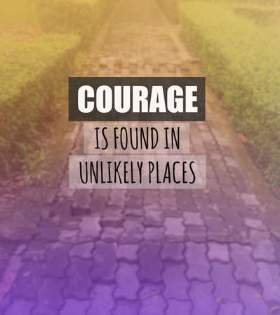 Inspirational quote & motivational backgroundの写真素材