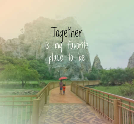 Inspirational quote & motivational backgroundの写真素材