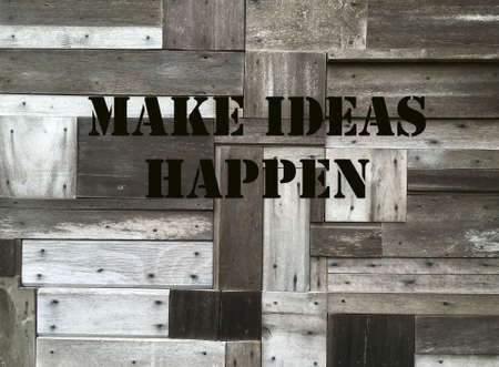 Inspirational quote on blurred backgroundの写真素材