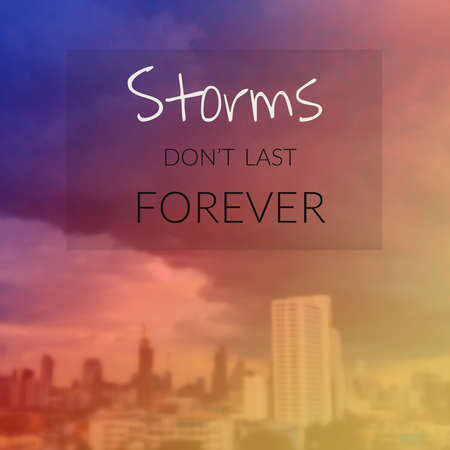 Inspirational quote & motivational backgroundの写真素材