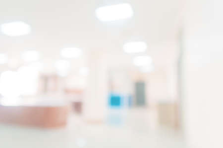 Abstract blurred hospital or clinic backgroundの写真素材