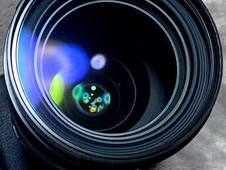 Beautiful camera lensの写真素材
