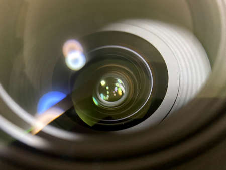 Beautiful camera lensの写真素材