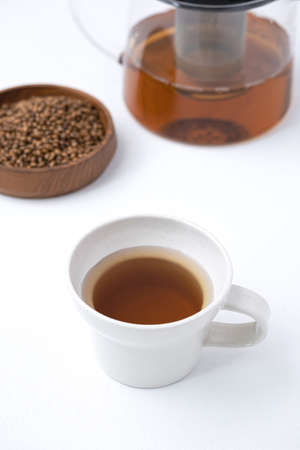 Healthy Warm Barley Teaの写真素材