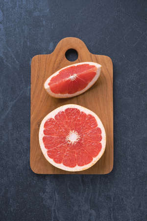 healthy and fresh delicious fruit grapefruitの写真素材