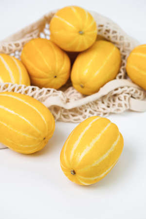 healthy and fresh delicious fruit korean melonの写真素材