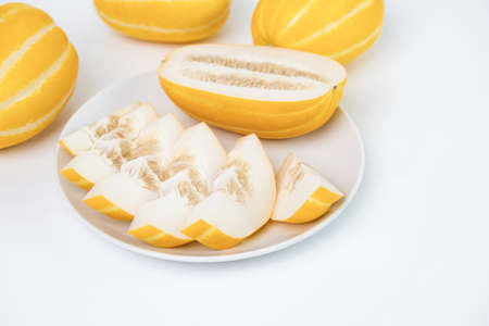 healthy and fresh delicious fruit korean melon