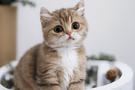 Close up of a catの素材