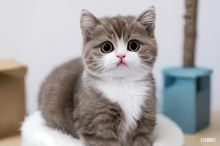 Close up of a catの素材