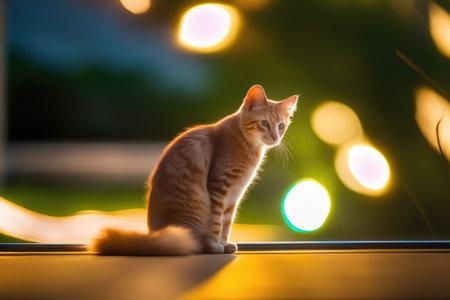 Close up of a catの素材