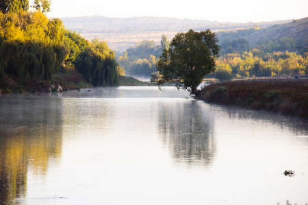 autumn landscapeの写真素材