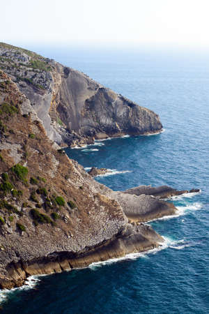 Rocks near the ocean