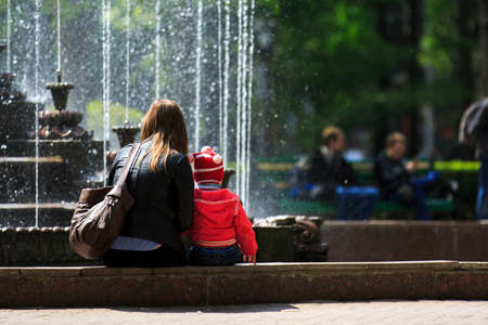 fountainの写真素材