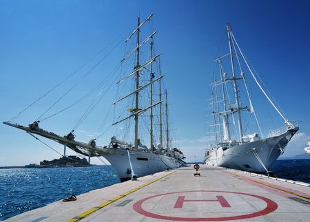 sail shipsの写真素材