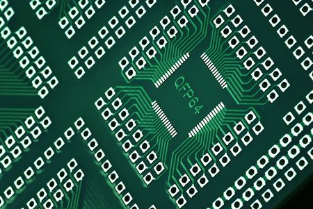 Microcircuit technologyの写真素材